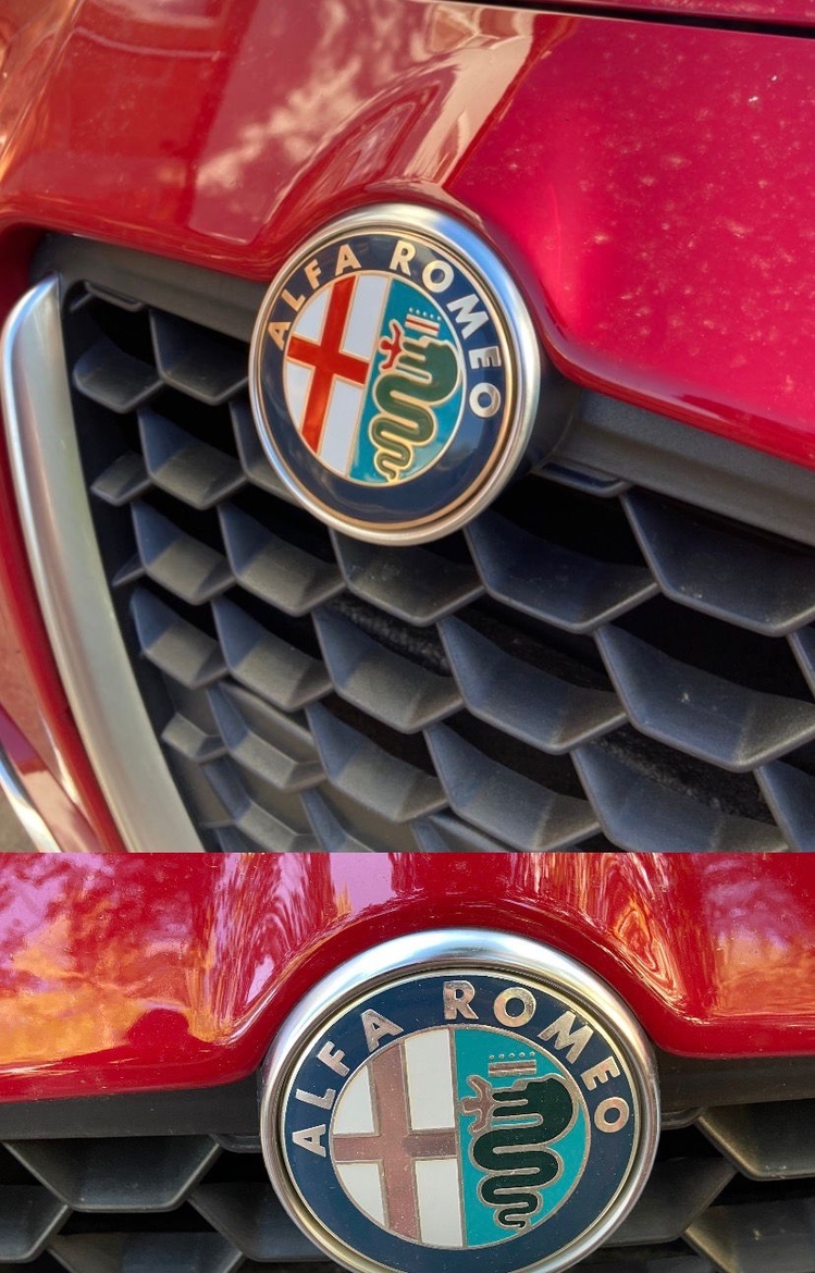  Alfa Romeo Ön-Arka Gold Logo Seti 