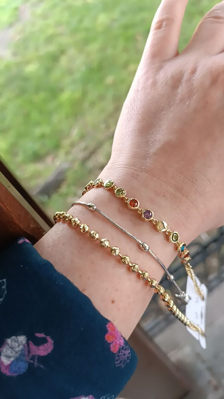 XUPİNG RENKLİ BİLEKLİK (GOLD) 14 K