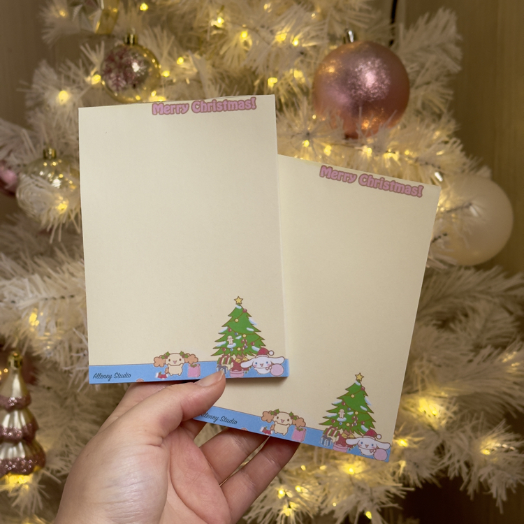 Cinnamoroll Christmas a6 Notepad