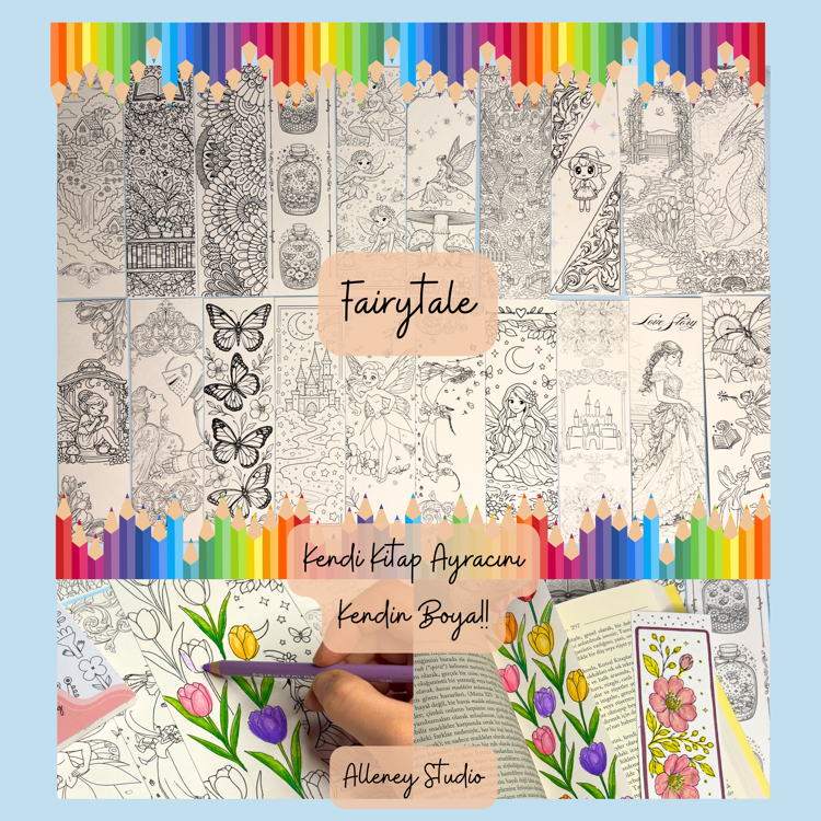 Fairytale Ayraç Boyam Seti