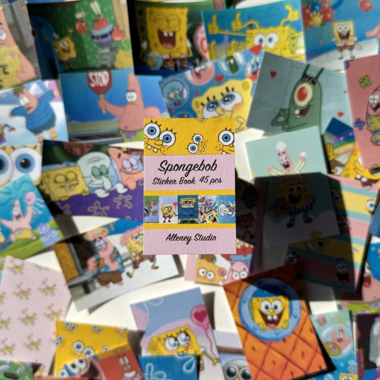 Süngerbob Sticker Kitapçığı