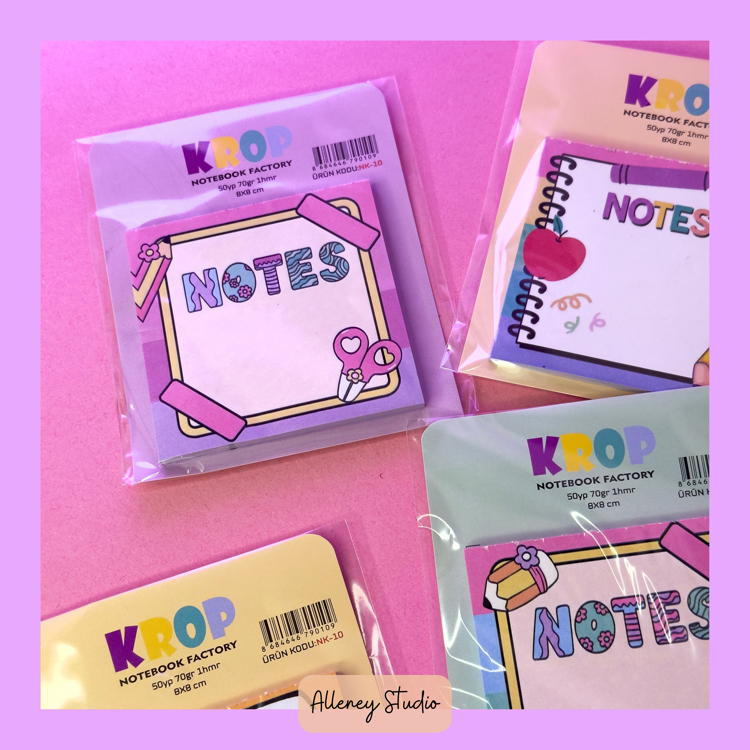 Soft Notepad Kare 