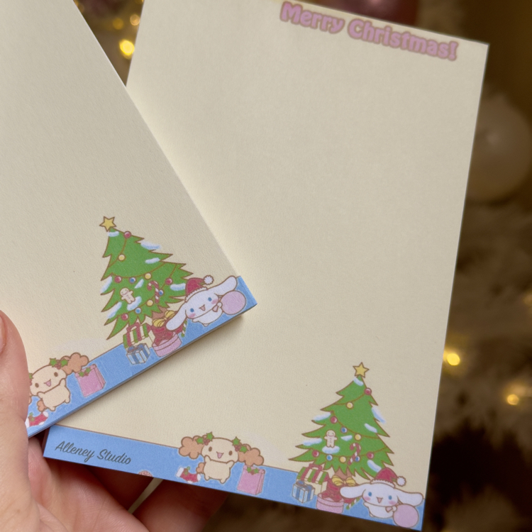 Cinnamoroll Christmas a6 Notepad