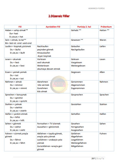 Tek Bir Kitap Baştan Sona Almanca