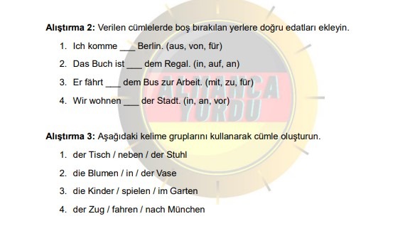 A2 Almanca Alıştırmaları PDF