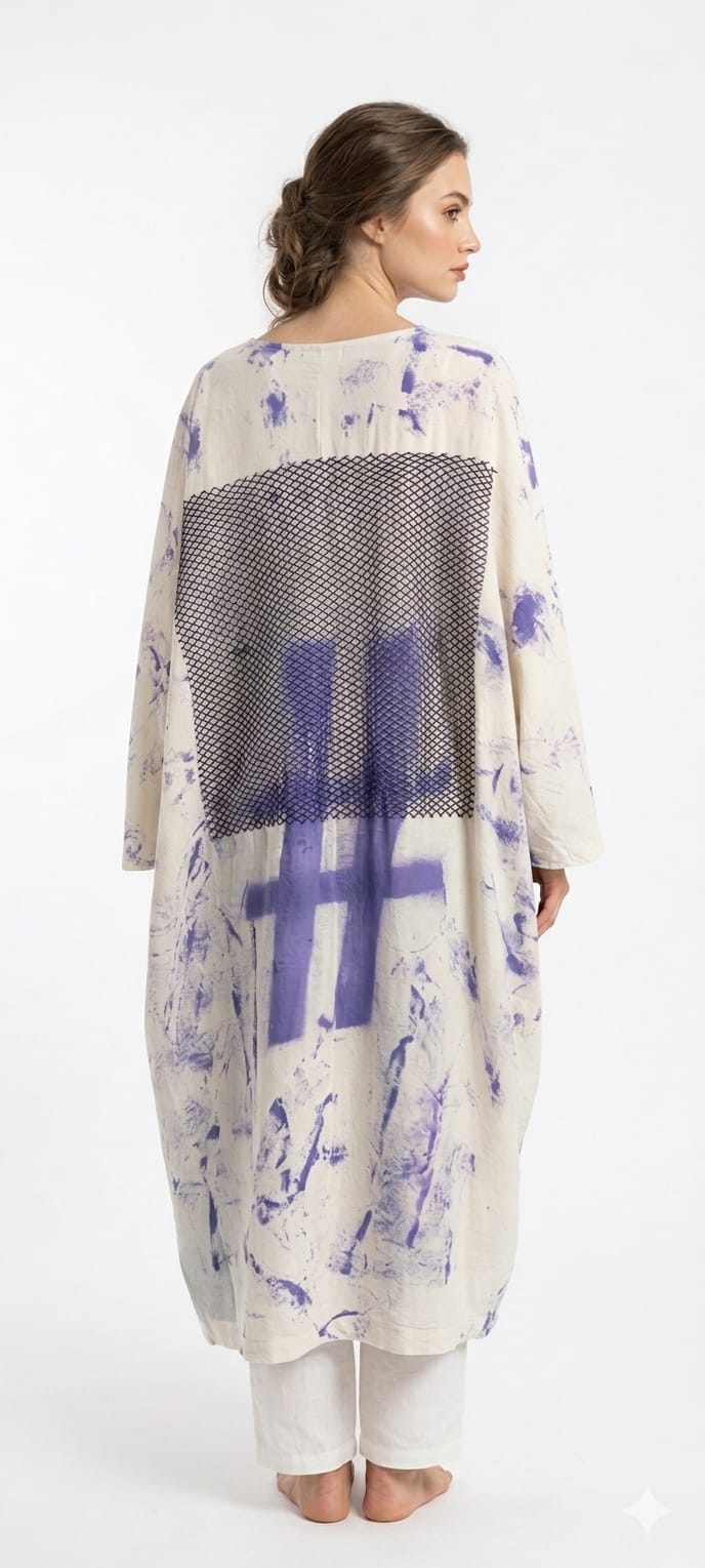 Oversize kimono kap