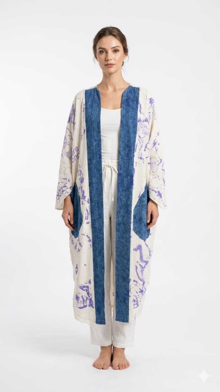 Oversize kimono kap