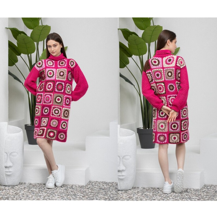 Pembe elbise 