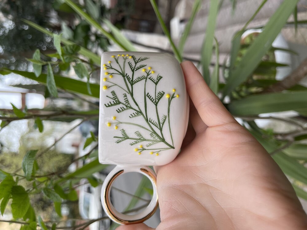 Mimoza Nescafe/Çay Fincanı