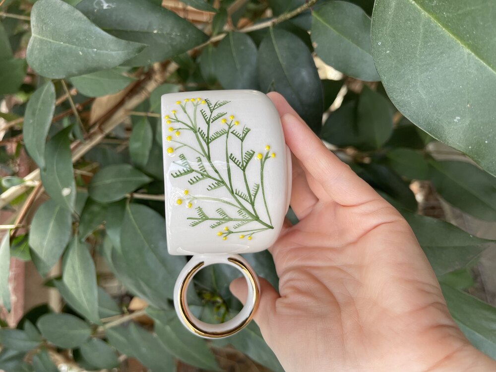 Mimoza Nescafe/Çay Fincanı