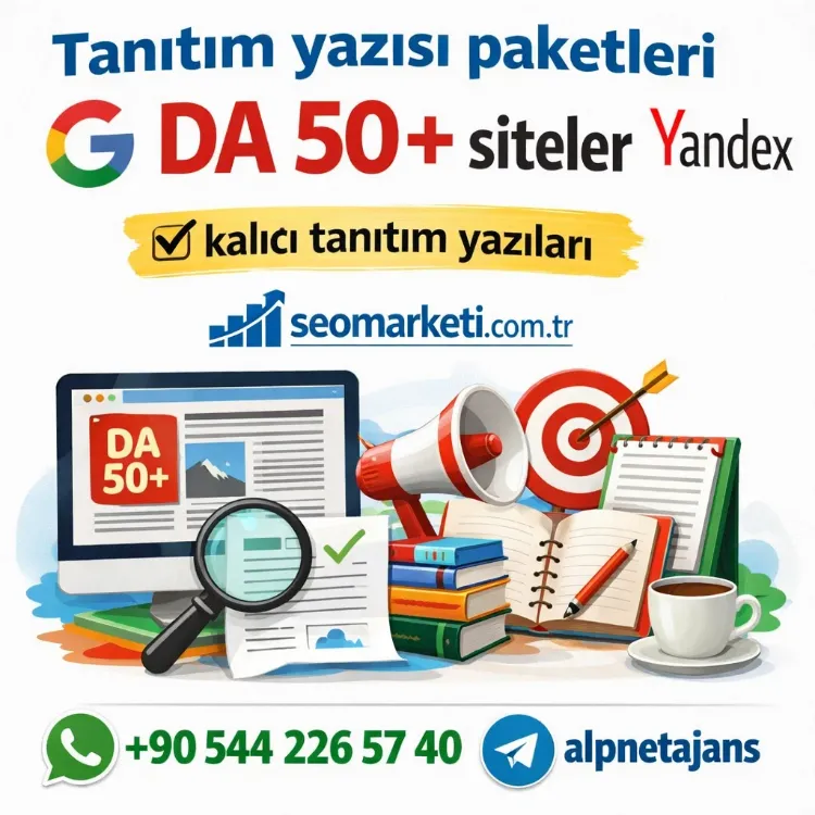 Tanıtım Yazısı Paketi Satın Al