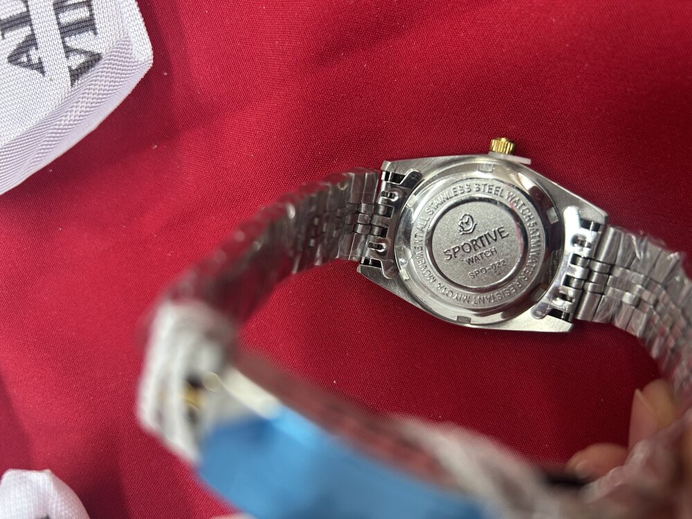Sportive Çelik kadın saati 30mm