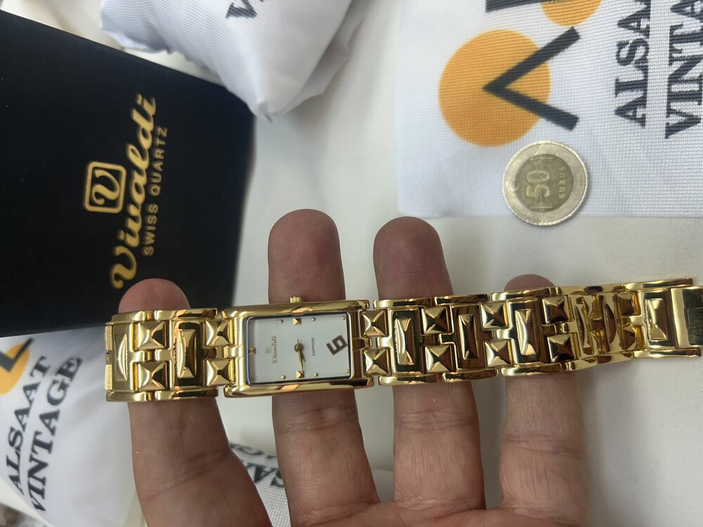 Vivaldi Vintage unisex kol saati 