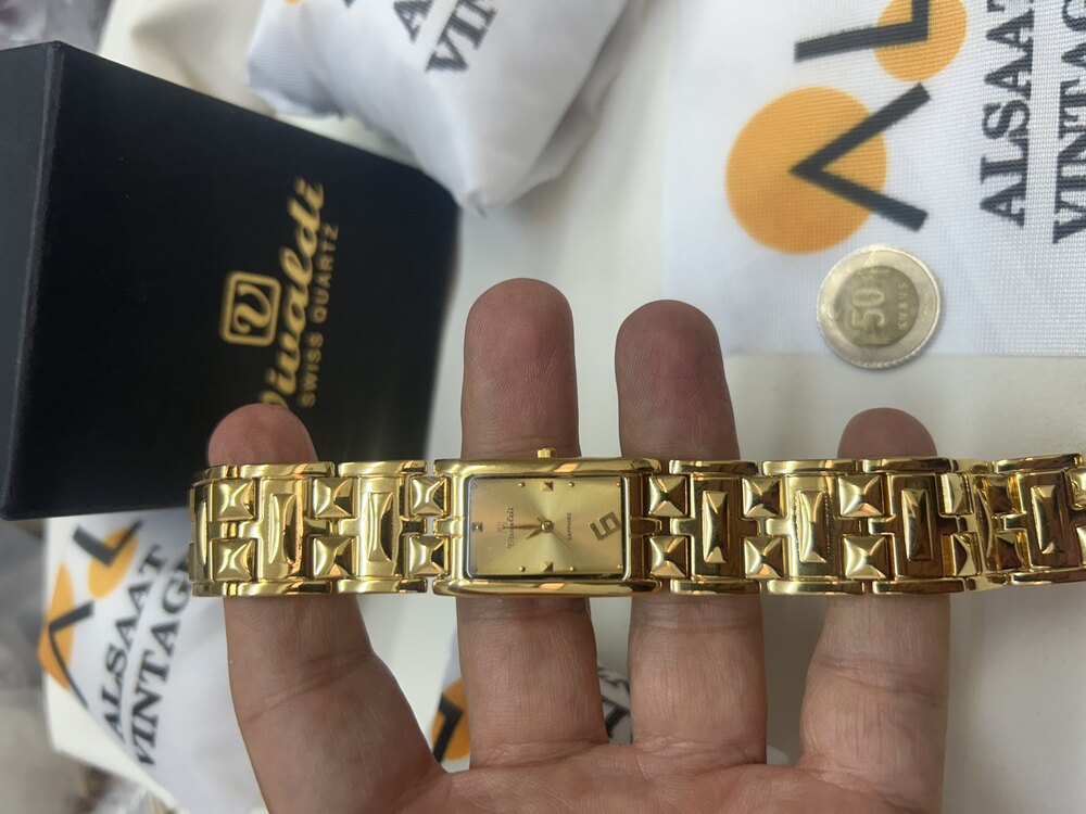 Vivaldi Vintage unisex kol saati 