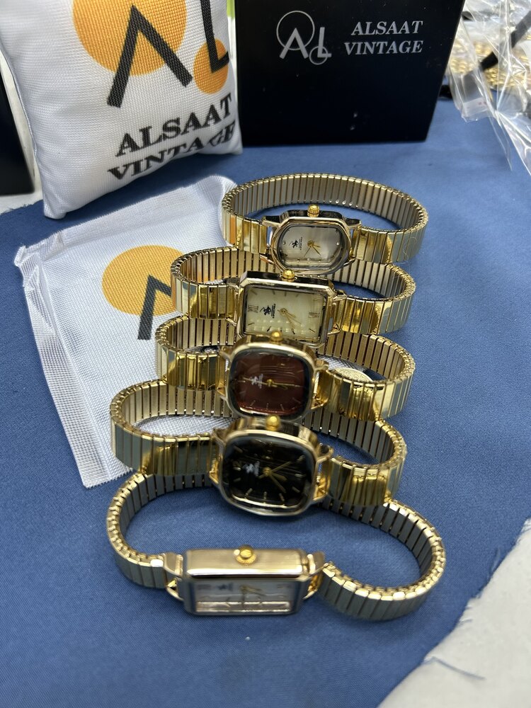 G Sport Polo yaylı kordon Vintage kadın saati