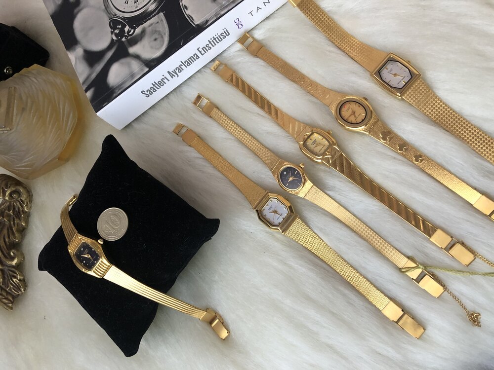Citizen & Orient vintage kadın saati 