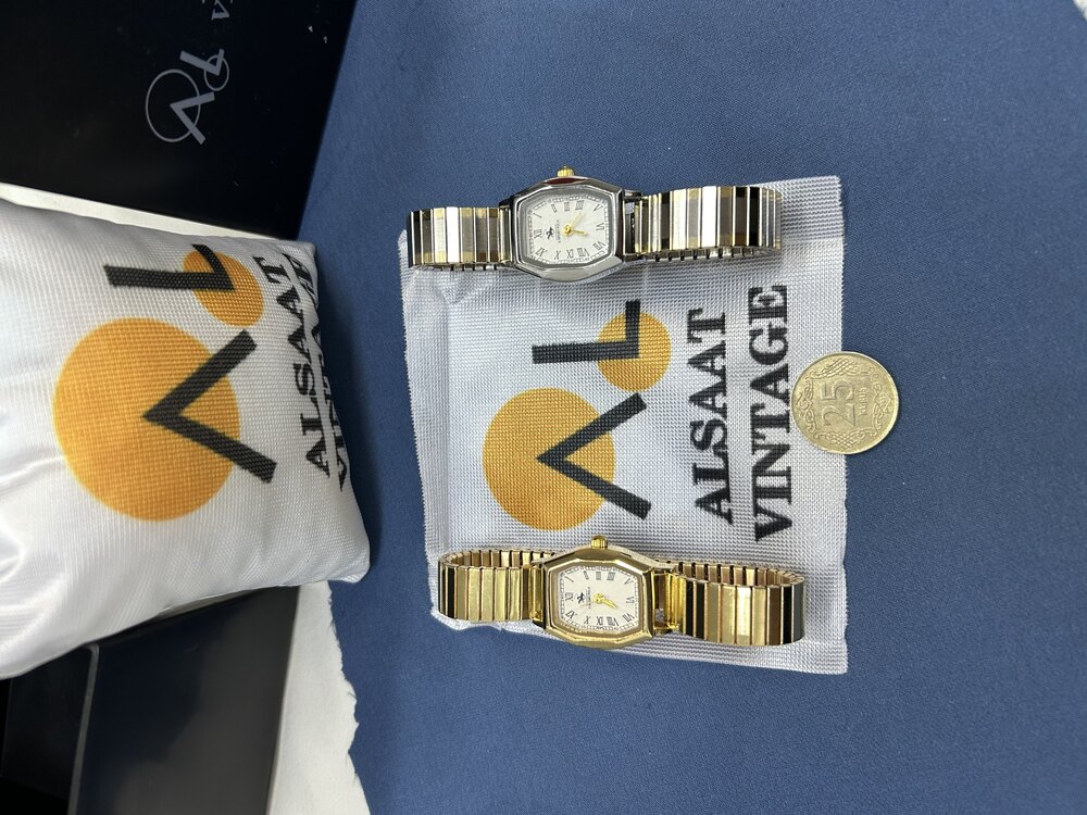 G Sport Polo Yaylı kordon kadın saati Vintage 