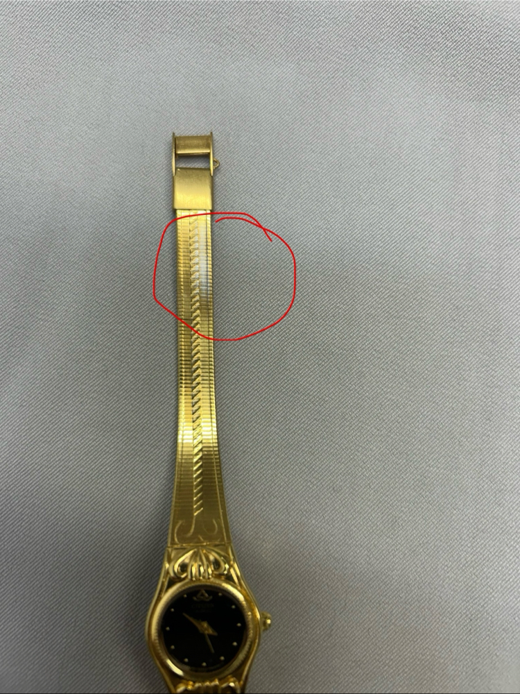 Vintage Citizen kadın saati defolu