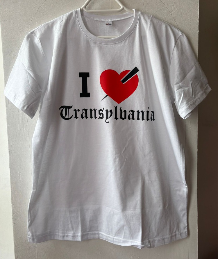 I Love Transilvania - Beyaz -Tişört