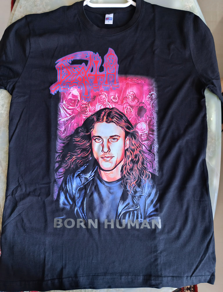 Death / Chuck Schuldiner - Born Human tribute #Tshirt #DeathMetal #ChuckSchuldiner