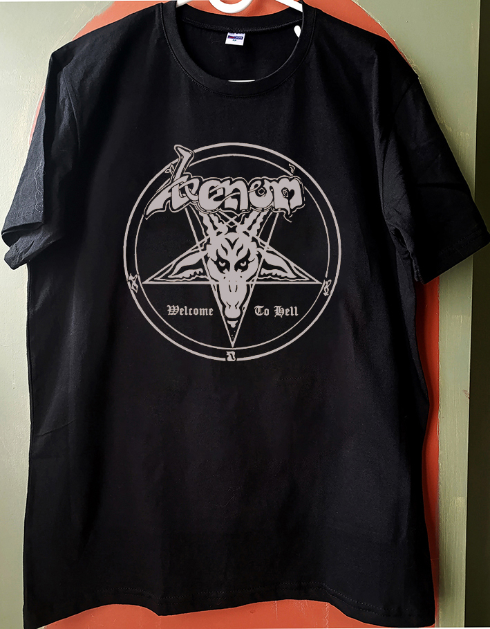 Venom - Welcome to Hell - Black Tshirt 4 colors Options  #Venom #blackmetal