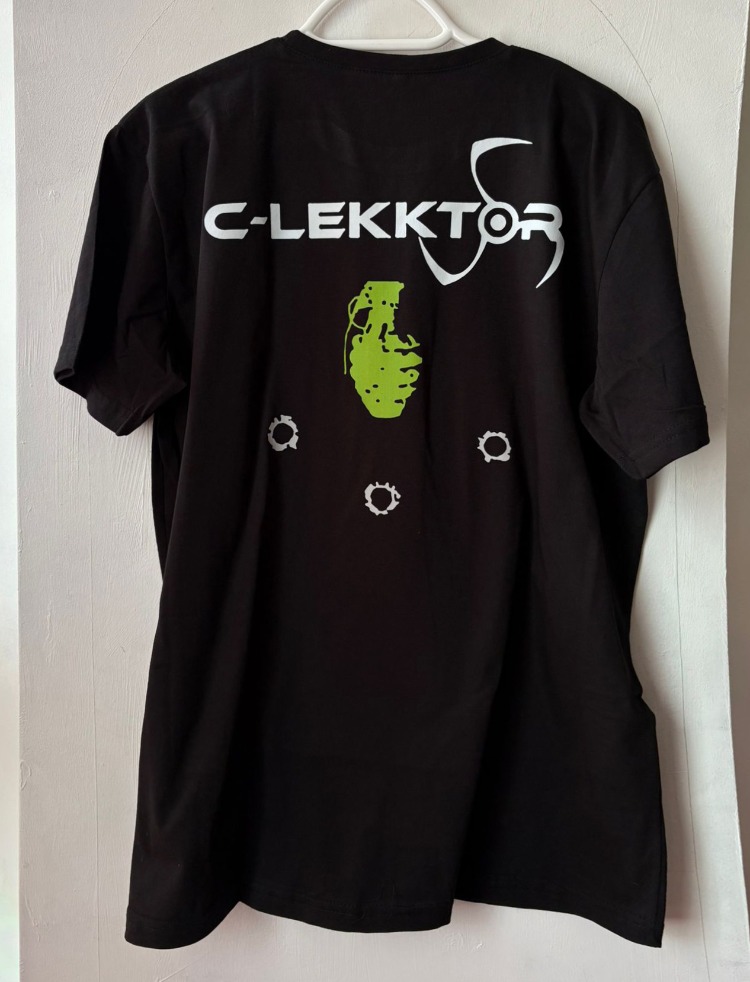 C-Lekktor - War - Tshirt (Dark Electro, Aggrotech) (Arka baskı opsiyonel)
