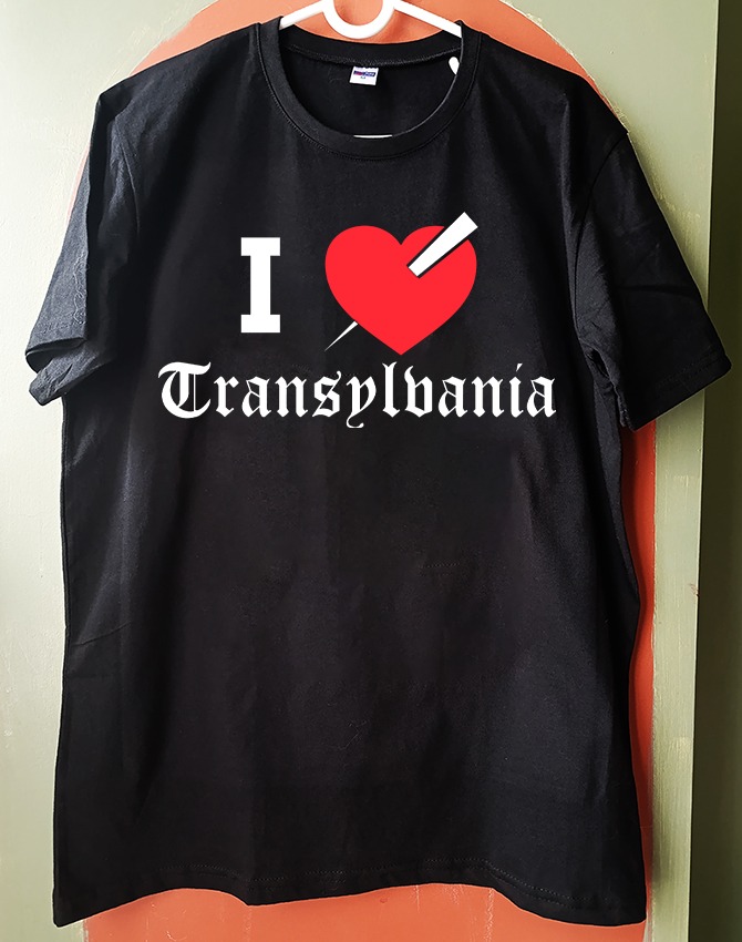 I Love Transilvania - Siyah - Tişört