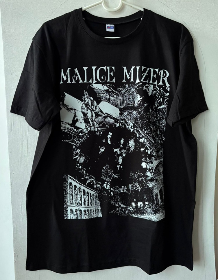 Malice Mizer - Tişört (Arka baskı opsiyonel)