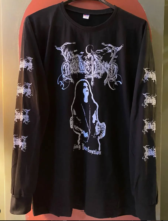 Dodsferd - Fucking Your Creation - Uzun Kollu Tshirt (Black Metal) 