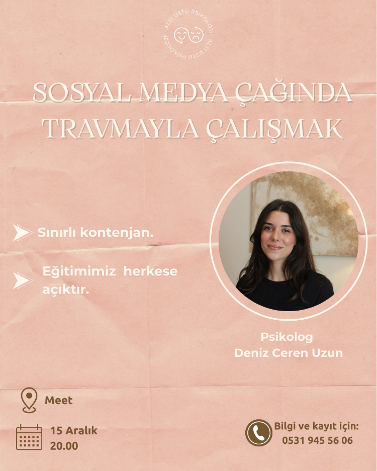 Sosyal Medya Çağında Travmayla Çalışmak