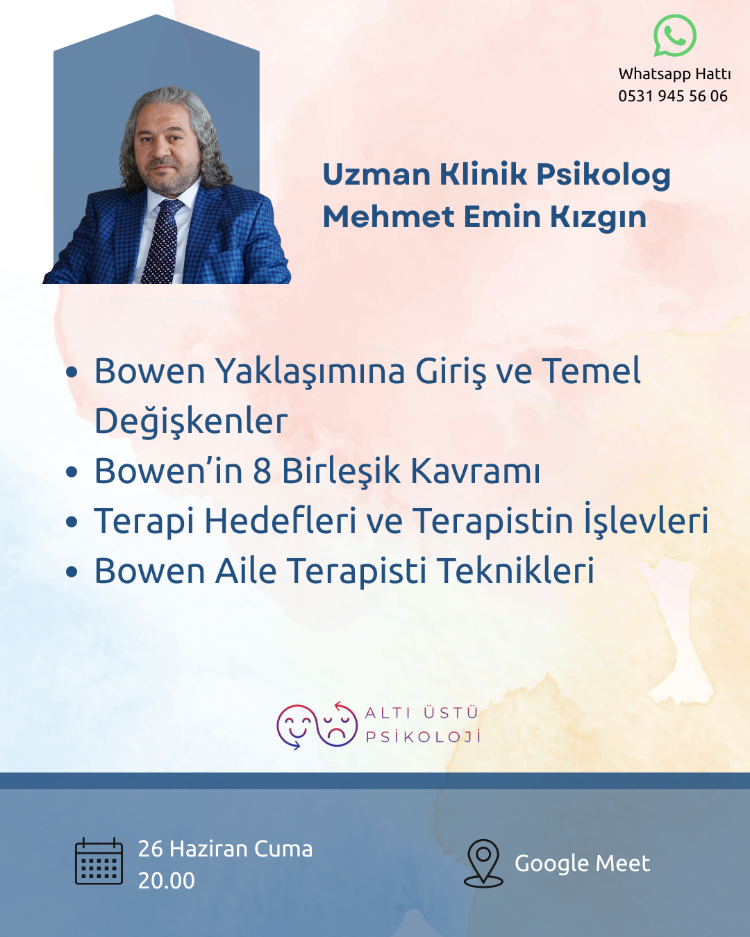 Murray Bowen "Aile Terapi Modeli"