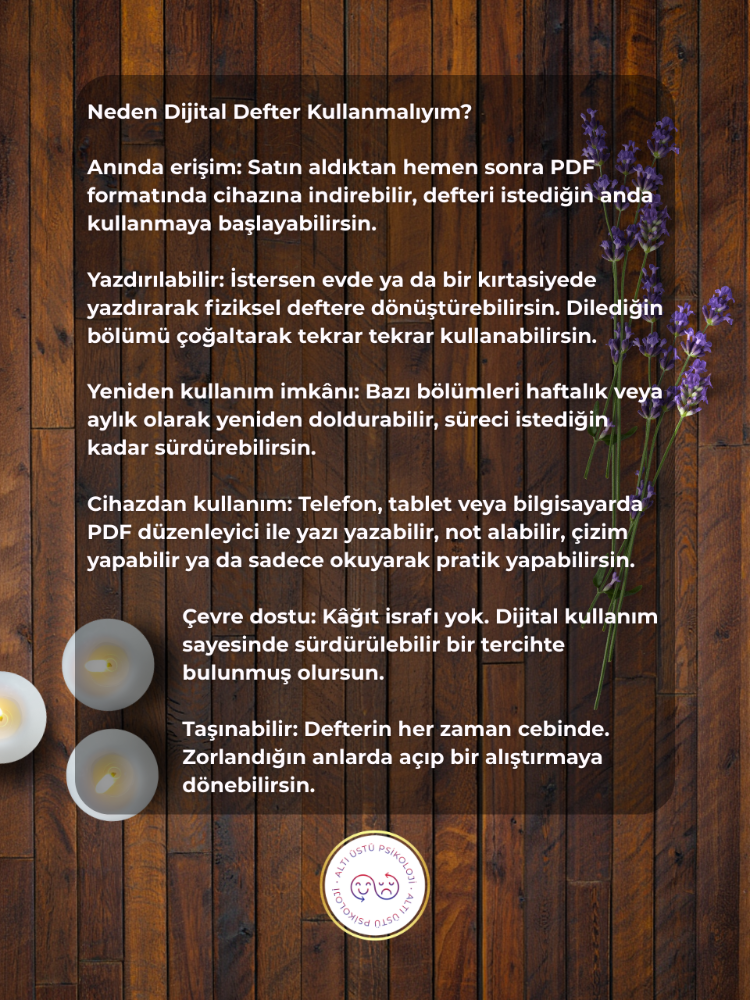Düşünceden Şefkate İçsel Denge Seti (Dijital)
