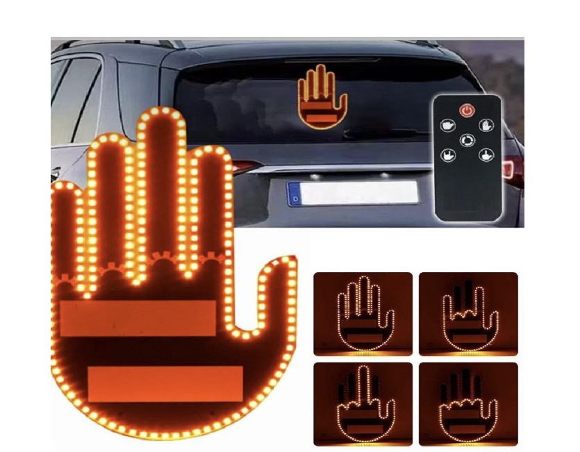 Kumandalı Led el hareketi