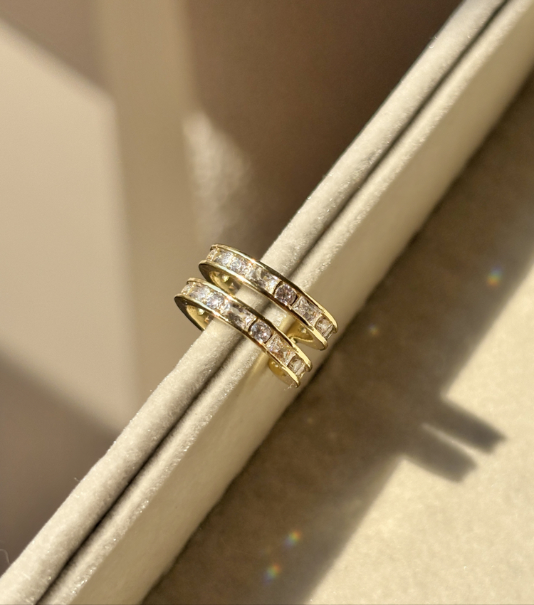 Vip Çift sıra suyolu earcuff