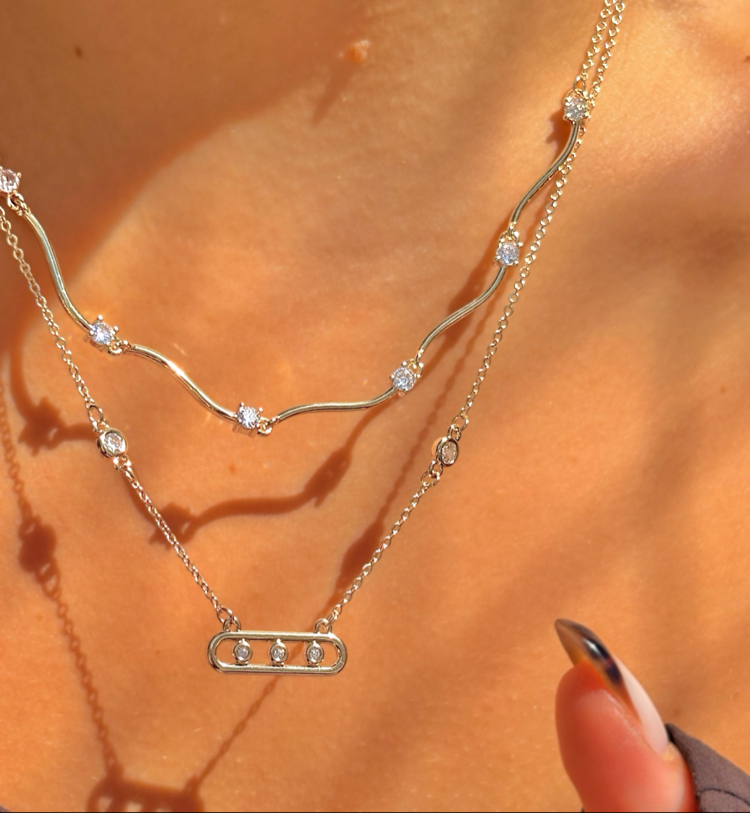 Pinterest model 2li mess kombin silver