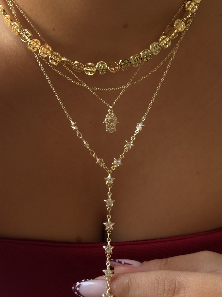 VİP mini hamsa kolye