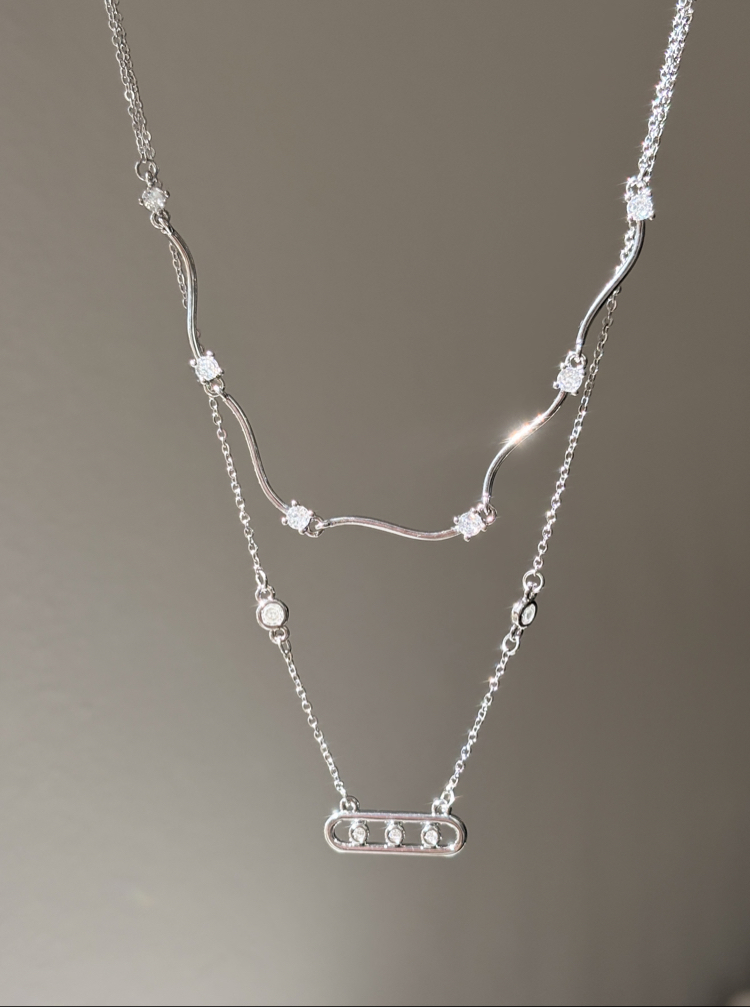 Pinterest model 2li mess kombin silver