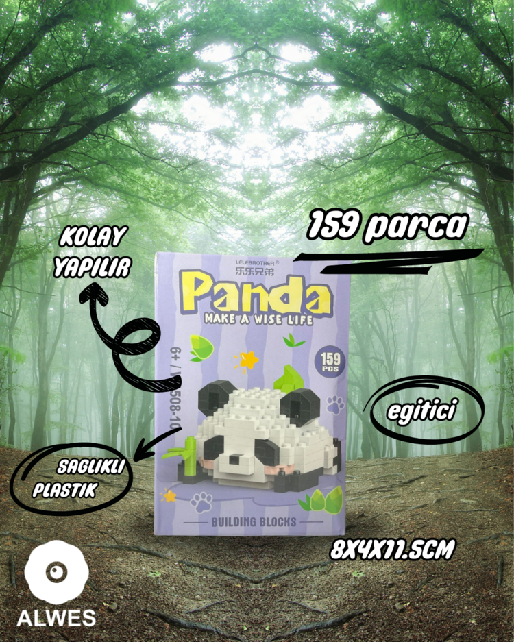 Miskin Panda Lego Seti #2