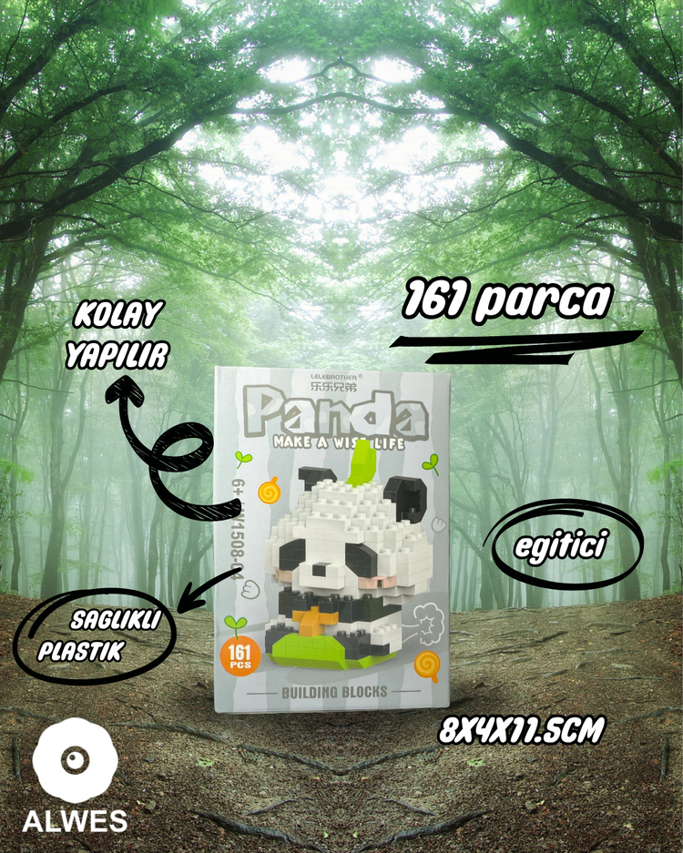 Şoför Panda Lego Seti