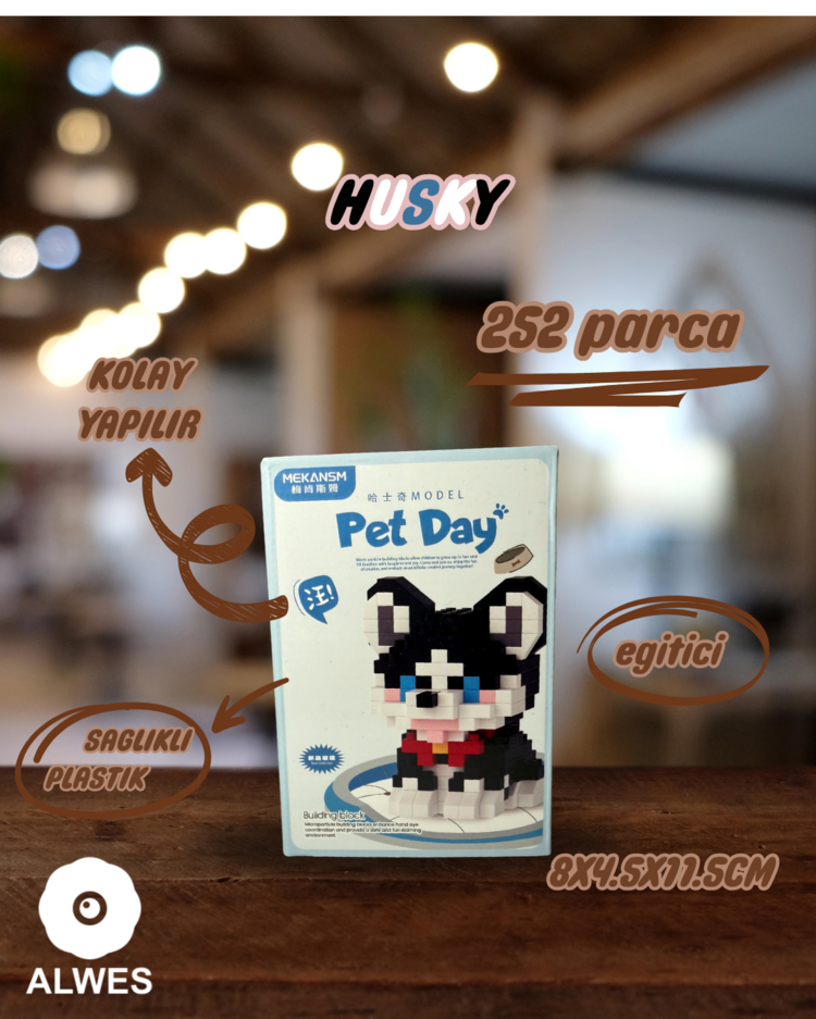 Husky Köpeği Lego
