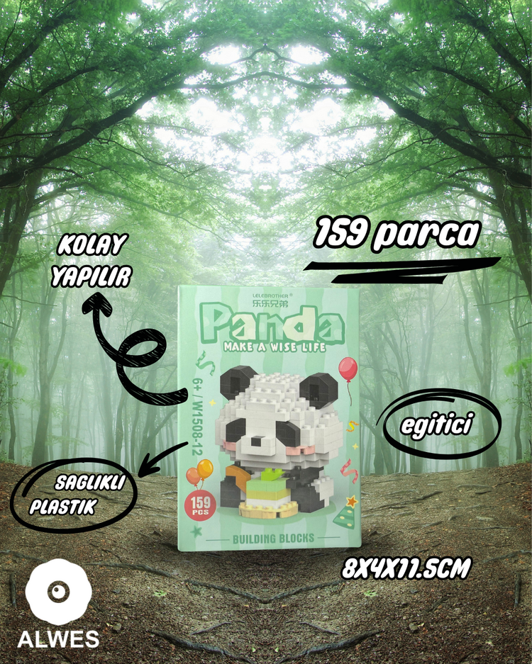 Doğum Günü Panda Lego Seti