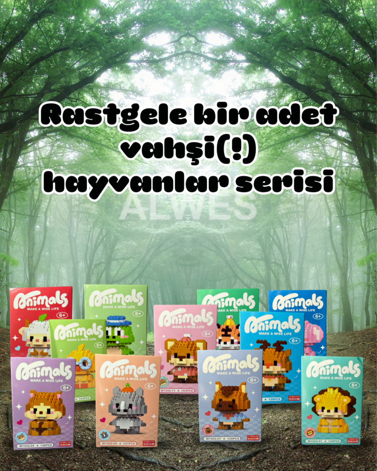 Sürpriz Sevimli Hayvanlar Lego Seti #3
