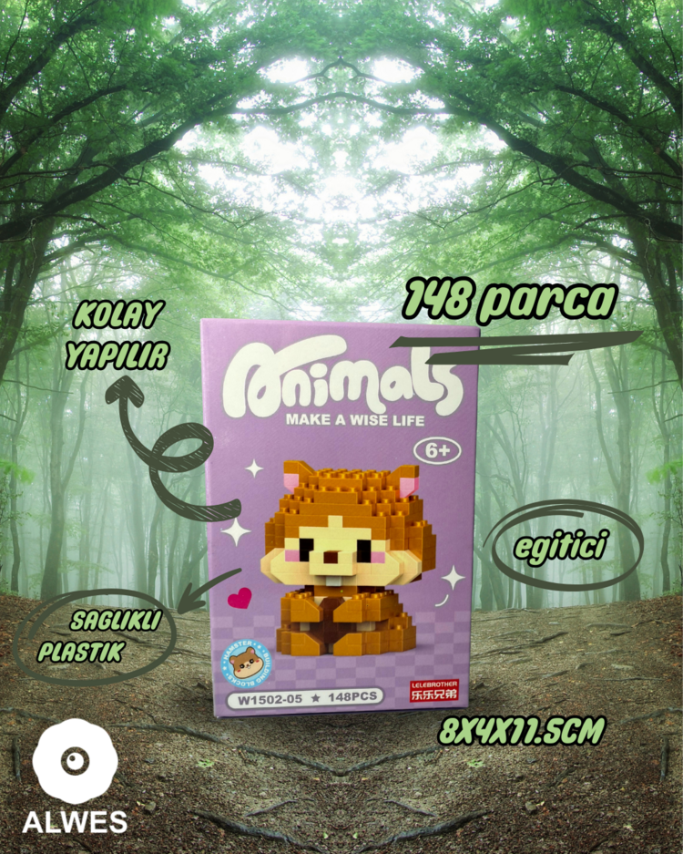 Sevimli Hamster Lego