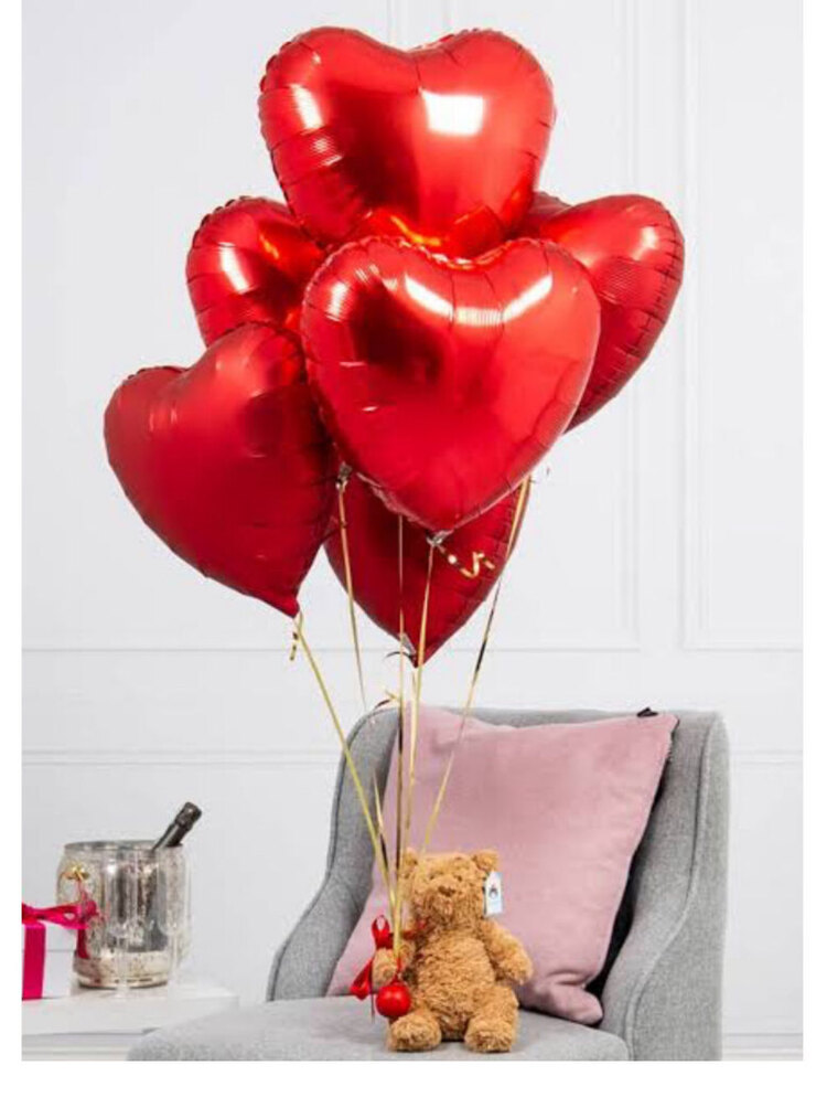 Folyo kalp balon
