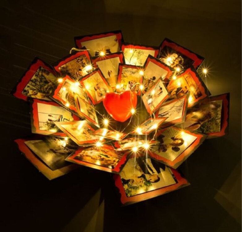 Ledli patlayan kutu