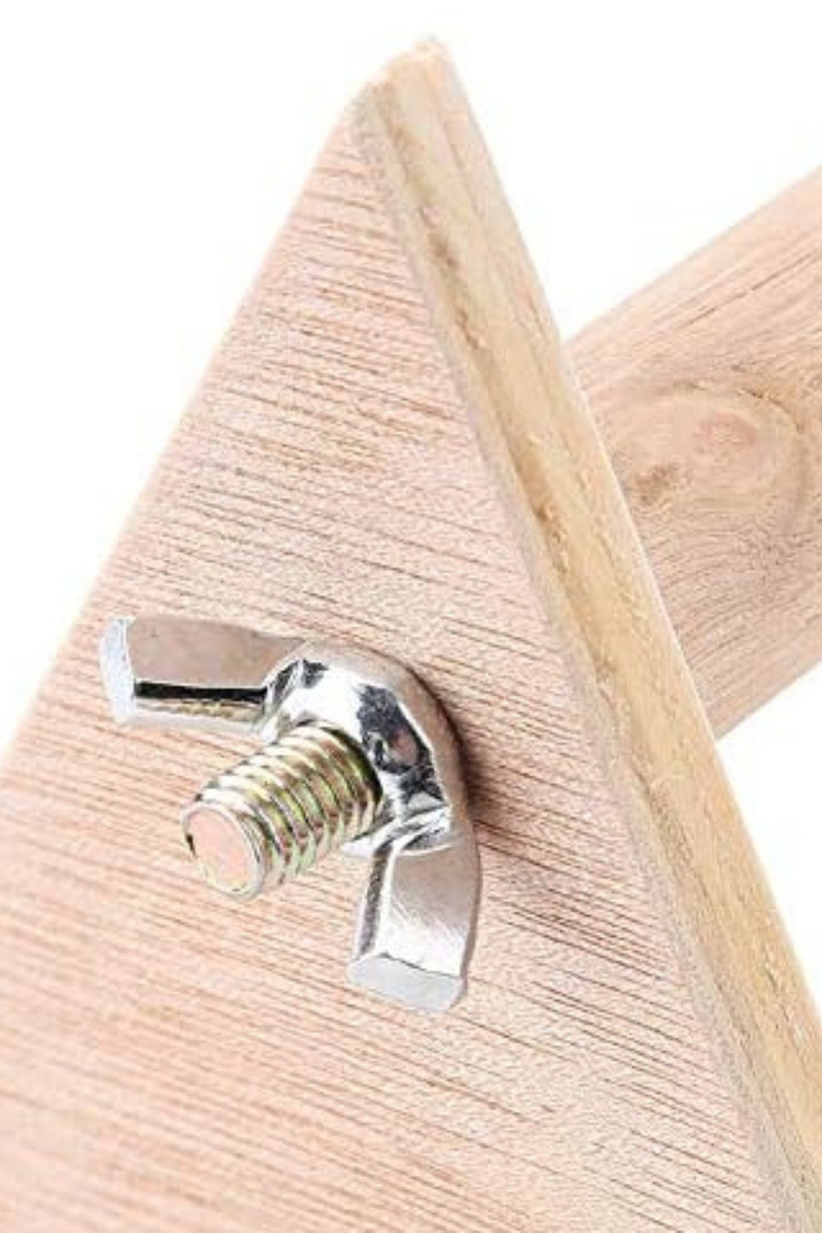 Ahşap Masaüstü Kuş Oyun Platformu – Küçük Kuşlar için Dayanıklı ve Taşınabilir