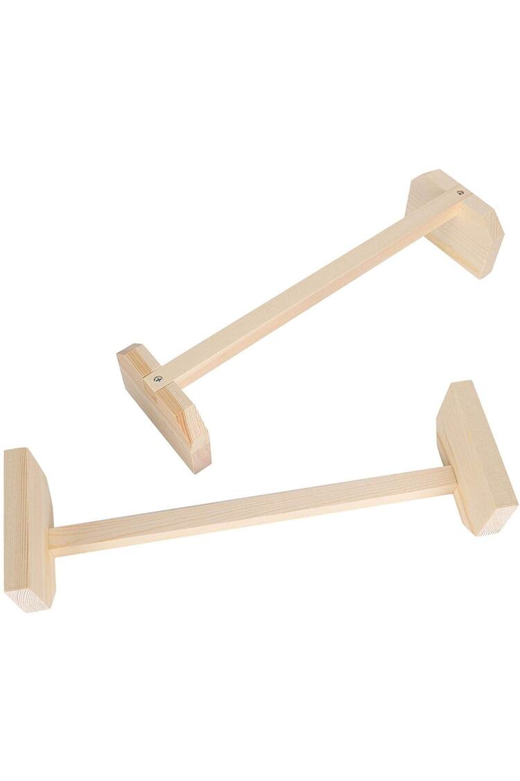 Ikili Set 40 X 12 X 8cm Ahşap Tavuklar Tüneme Standı, Büyük Kuş Standı, Pet Tavuk Büyük Kuş Için