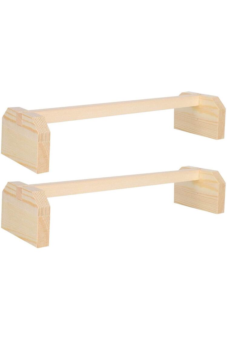 Ikili Set 40 X 12 X 8cm Ahşap Tavuklar Tüneme Standı, Büyük Kuş Standı, Pet Tavuk Büyük Kuş Için