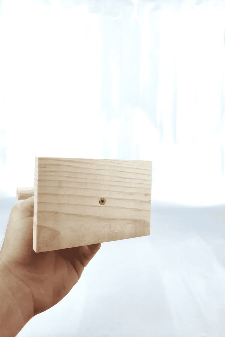 Ahşap Kuş Eğitim Standı Mini T