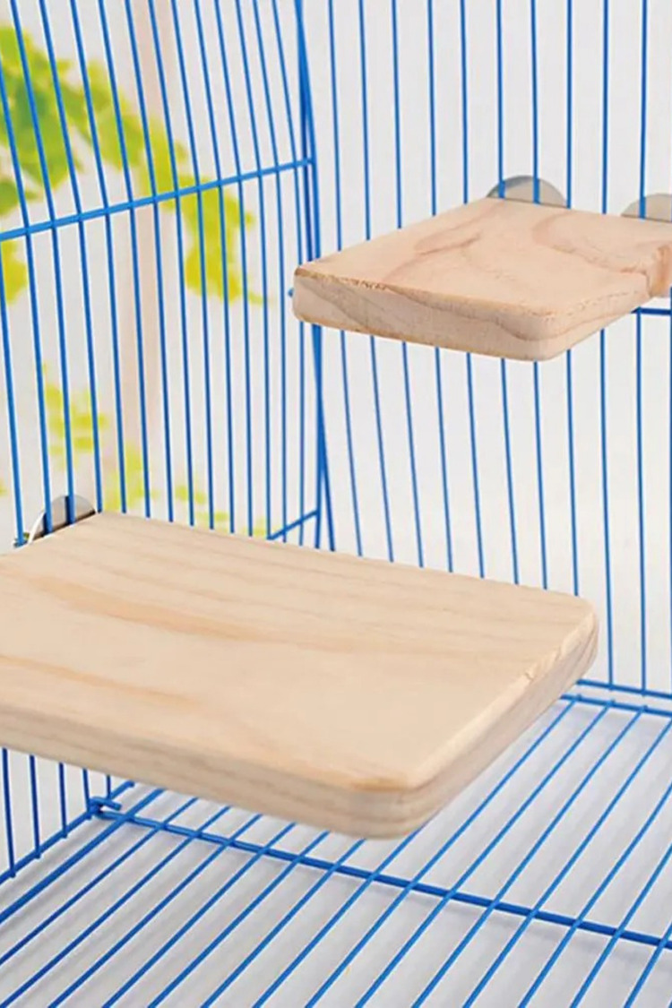 Chinchilla Hamster Sıçrama Tahtası - Kuş ve Papağan Aktivite Platformu